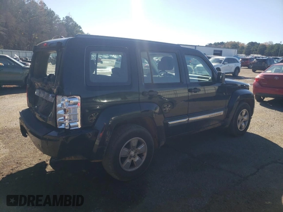 2012 Jeep Liberty Sport with VIN 1C4PJLAK4CW147307, listed as a Copart auction lot 85914364 with 206,137 mi miles and Salvage Title. Bid and sale history available at carsss.com. Image 3.