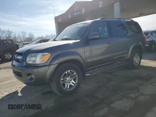 2006 Toyota Sequoia SR5 with VIN 5TDBT44A36S259033, listed as a Copart auction lot 48713345 with 185,931 mi miles and Clean Title. Bid and sale history available at DreamBid. Image 1.