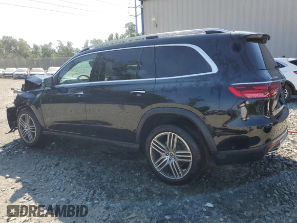 2024 Mercedes-Benz GLS 450 with VIN 4JGFF5KE3RB188346, listed as a Copart auction lot 60378374 with 4,403 mi miles and Clean Title. Bid and sale history available at DreamBid. Image 2.