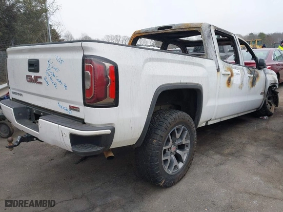 2017 GMC Sierra 1500 SLT with VIN 3GTU2NEC0HG382405, listed as a IAAI auction lot 41300588 with 1 mi miles. Bid and sale history available at carsss.com. Image 4.