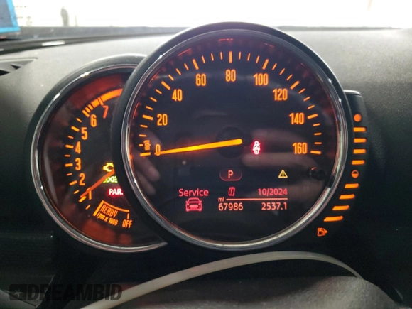2017 MINI Clubman Cooper S with VIN WMWLN9C3XH2E50487, listed as a Copart auction lot 83588464 with 67,986 mi miles and Salvage Title. Bid and sale history available at carsss.com. Image 9.