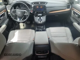 2018 Honda CR-V Touring with VIN 2HKRW2H91JH688325, listed as a Copart auction lot 63619555 with 124,962 mi miles and Salvage title. Bid and sale history available at DreamBid. Image 8.