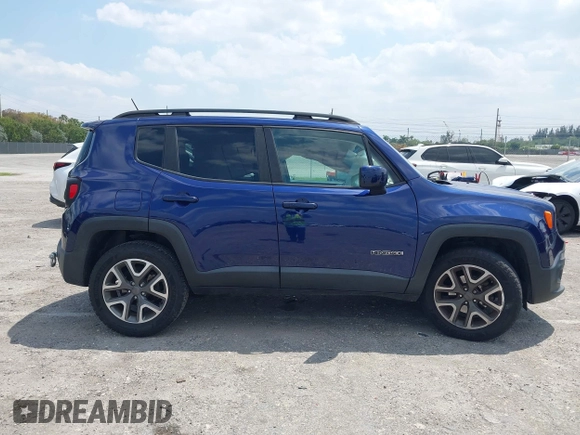 2017 Jeep Renegade Latitude with VIN ZACCJBBB2HPG58400, listed as a IAAI auction lot 42045596 with 52,978 mi miles and . Bid and sale history available at DreamBid. Image 13.