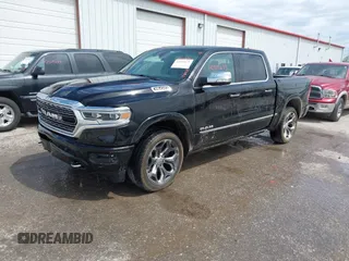 2019 Ram 1500 Limited z VIN 1C6SRFHT1KN752190, wystawiony jako IAAI lot #42015675 z przebiegiem 92 479 mil mil oraz . Historia ofert i sprzedaży dostępna na DreamBid. Obrazek 2.