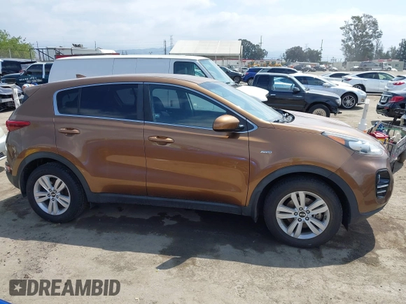 2017 Kia Sportage LX with VIN KNDPMCAC3H7168179, listed as a IAAI auction lot 42119527 with 96,335 mi miles and . Bid and sale history available at carsss.com. Image 13.