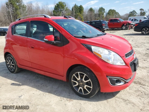 2015 Chevrolet Spark LT with VIN KL8CF6S98FC712573, listed as a Copart auction lot 46600655 with 76,976 mi miles and Clean Title. Bid and sale history available at carsss.com. Image 4.