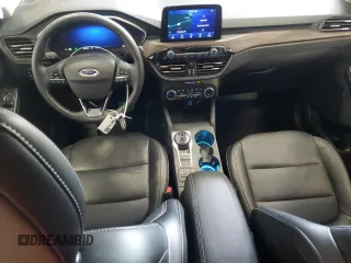 2020 Ford Escape Titanium Hybrid with VIN 1FMCU9DZ7LUA95938, listed as a Copart auction lot 58720595 with 49,963 mi miles and Salvage title. Bid and sale history available at DreamBid. Image 8.