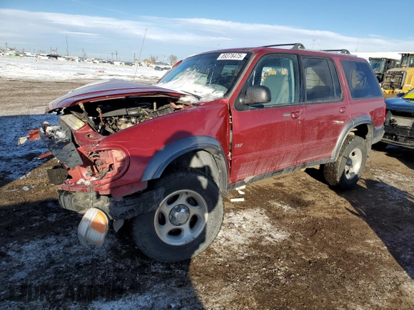 2000 Ford Explorer XLT with VIN 1FMZU73E1YZA57757, listed as a Copart auction lot 89378475 with 220,139 mi miles and Salvage Title. Bid and sale history available at DreamBid. Image 1.