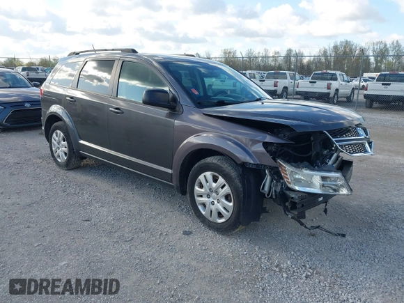 2017 Dodge Journey SE with VIN 3C4PDCAB0HT701477, listed as a IAAI auction lot 42025733 with 168,269 mi miles and . Bid and sale history available at DreamBid. Image 1.