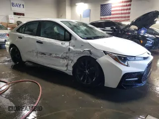 2022 Toyota Corolla SE with VIN 5YFS4MCE9NP122056, listed as a Copart auction lot 89010905 with 86,589 mi miles and Salvage Title. Bid and sale history available at carsss.com. Image 4.