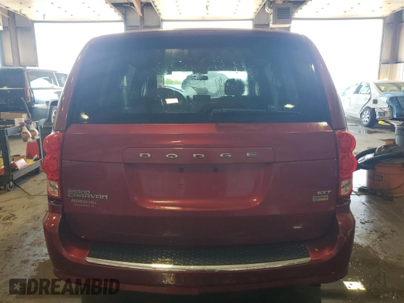 2014 Dodge Grand Caravan SXT with VIN 2C4RDGCG6ER122145, listed as a Copart auction lot 54435605 with 156,196 mi miles and Salvage Title. Bid and sale history available at DreamBid. Image 6.