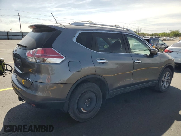 2015 Nissan Rogue SL с VIN 5N1AT2MV4FC849905, выставлен на аукционе Copart как лот 58739575 с пробегом 131 213 миль миль и Списание • Salvage title. История ставок и продаж доступна на DreamBid. Изображение 3.