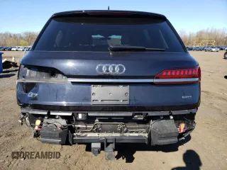 2020 Audi Q7 Premium with VIN WA1AXAF79LD000693, listed as a Copart auction lot 52696995 with 46,631 mi miles and Salvage Title. Bid and sale history available at carsss.com. Image 6.