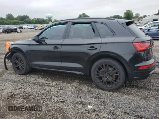 2025 Audi SQ5 Premium Plus with VIN WA1B4AFYXS2032116, listed as a Copart auction lot 60176795 with Not provided miles and Salvage title. Bid and sale history available at DreamBid. Image 2.