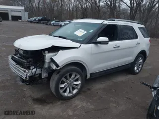 2011 Ford Explorer Limited with VIN 1FMHK8F83BGA95216, listed as a IAAI auction lot 41840498 with 153,409 mi miles. Bid and sale history available at carsss.com. Image 17.