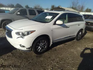 2014 Infiniti QX60 with VIN 5N1AL0MM9EC516108, listed as a IAAI auction lot 41663117 with 186,874 mi miles. Bid and sale history available at carsss.com. Image 17.