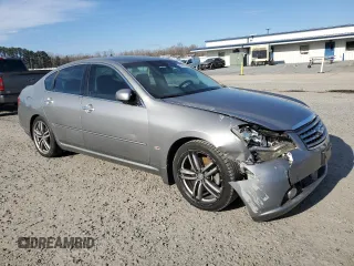 2006 Infiniti M45 Sport with VIN JNKBY01E26M205797, listed as a Copart auction lot 87472444 with 287,966 mi miles and Salvage Title. Bid and sale history available at carsss.com. Image 4.