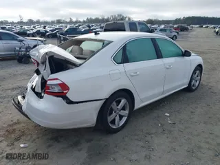 2015 Volkswagen Passat 1.8T SE w/Sunroof & Nav with VIN 1VWBT7A36FC004222, listed as a IAAI auction lot 41491694 with 175,312 mi miles. Bid and sale history available at carsss.com. Image 6.