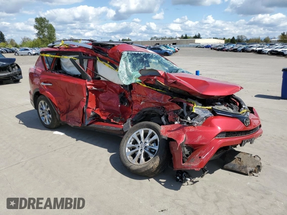 2016 Toyota RAV4 Limited z VIN JTMDFREV3GJ064501, wystawiony jako Copart lot #53970105 z przebiegiem Nie podano mil oraz Szkoda całkowita • Salvage title. Historia ofert i sprzedaży dostępna na DreamBid. Obrazek 4.