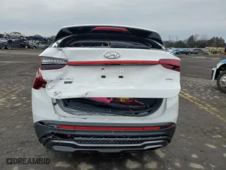 2023 Hyundai Santa Fe XRT with VIN 5NMS6DAJ7PH618867, listed as a Copart auction lot 87570605 with 32,147 mi miles and Salvage Title. Bid and sale history available at carsss.com. Image 6.