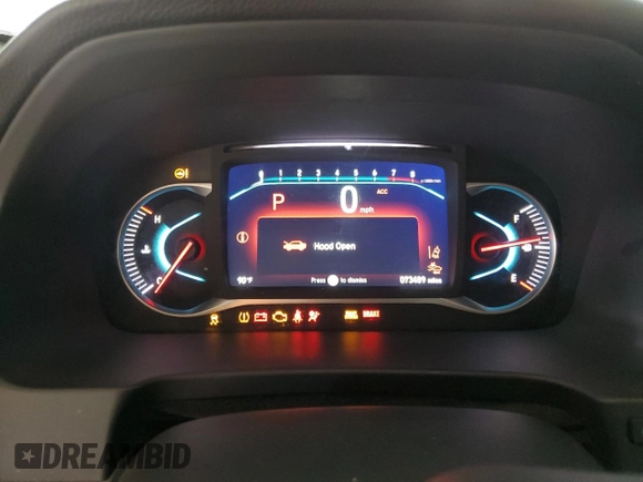 2022 Honda Pilot Elite z VIN 5FNYF6H04NB000987, wystawiony jako Copart lot #58584505 z przebiegiem 73 489 mil mil oraz Szkoda całkowita • Salvage title. Historia ofert i sprzedaży dostępna na DreamBid. Obrazek 9.