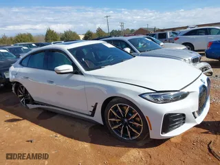 2023 BMW i4 eDrive40 with VIN WBY73AW08PFN72118, listed as a IAAI auction lot 41849570 with 27,118 mi miles. Bid and sale history available at carsss.com. Image 14.