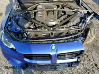 2025 BMW M2 with VIN 3MF23DM03S8E95026, listed as a Copart auction lot 42879435 with 6,399 mi miles and Salvage Title. Bid and sale history available at carsss.com. Image 12.