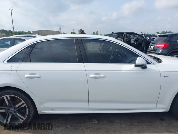 2017 Audi A4 with VIN WAUMNAF42HA040313, listed as a IAAI auction lot 42098351 with Not provided miles and . Bid and sale history available at DreamBid. Image 13.