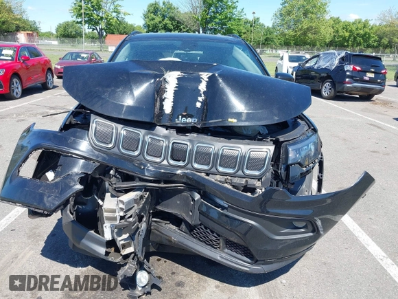 2022 Jeep Compass Latitude с VIN 3C4NJDBB4NT151989, выставлен на аукционе IAAI как лот 42297583 с пробегом 20 352 миль миль и . История ставок и продаж доступна на DreamBid. Изображение 6.