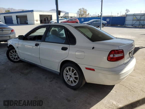 2003 Volvo S40 with VIN YV1VS29593F947544, listed as a Copart auction lot 83707754 with 125,782 mi miles and Clean Title. Bid and sale history available at carsss.com. Image 2.