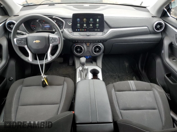 2023 Chevrolet Blazer LT с VIN 3GNKBCR43PS233892, выставлен на аукционе Copart как лот 57329245 с пробегом 28 223 миль миль и На запчасти • Non repairable. История ставок и продаж доступна на DreamBid. Изображение 8.