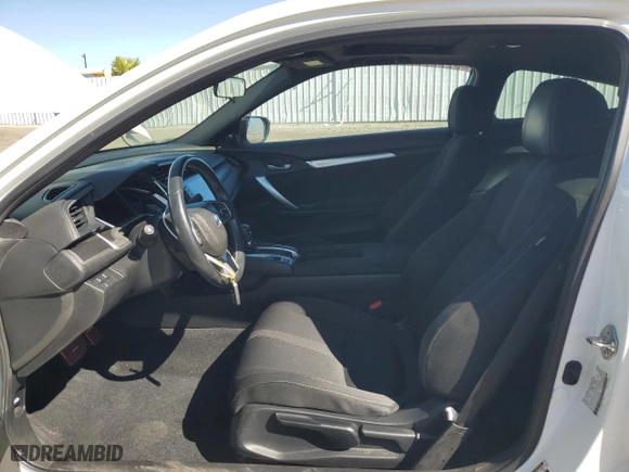 2020 Honda Civic Coupe EX with VIN 2HGFC3B3XLH352529, listed as a Copart auction lot 50201895 with 59,301 mi miles and Salvage Title. Bid and sale history available at carsss.com. Image 7.
