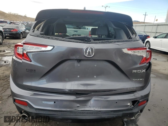 2021 Acura RDX w/Advance Package with VIN 5J8TC2H79ML005821, listed as a Copart auction lot 84891514 with 74,538 mi miles and Salvage Title. Bid and sale history available at carsss.com. Image 6.
