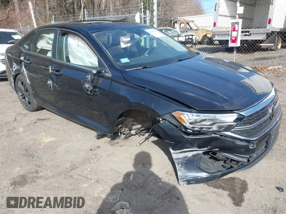 2023 Volkswagen Jetta SE z VIN 3VW7M7BU1PM039129, wystawiony jako IAAI lot #41905547 z przebiegiem 20 188 mil mil oraz . Historia ofert i sprzedaży dostępna na DreamBid. Obrazek 1.