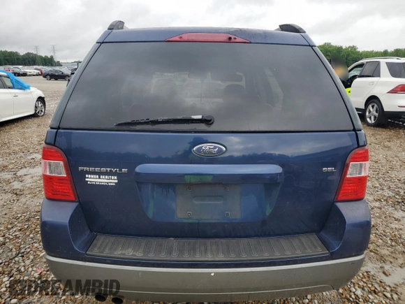 2006 Ford Freestyle SEL z VIN 1FMZK02106GA24446, wystawiony jako Copart lot #56291755 z przebiegiem 154 067 mil mil oraz Szkoda całkowita • Salvage title. Historia ofert i sprzedaży dostępna na DreamBid. Obrazek 6.