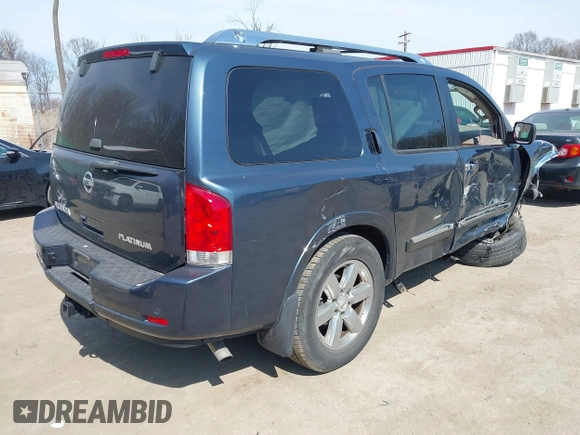 2014 Nissan Armada SV z VIN 5N1AA0NC3EN607990, wystawiony jako IAAI lot #41775889 z przebiegiem 146 422 mil mil oraz . Historia ofert i sprzedaży dostępna na DreamBid. Obrazek 4.