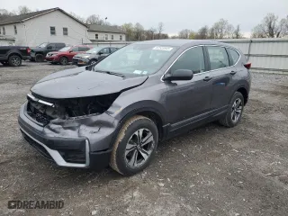 2021 Honda CR-V LX with VIN 2HKRW2H28MH625262, listed as a Copart auction lot 52535945 with 32,803 mi miles and Salvage Title. Bid and sale history available at carsss.com. Image 1.