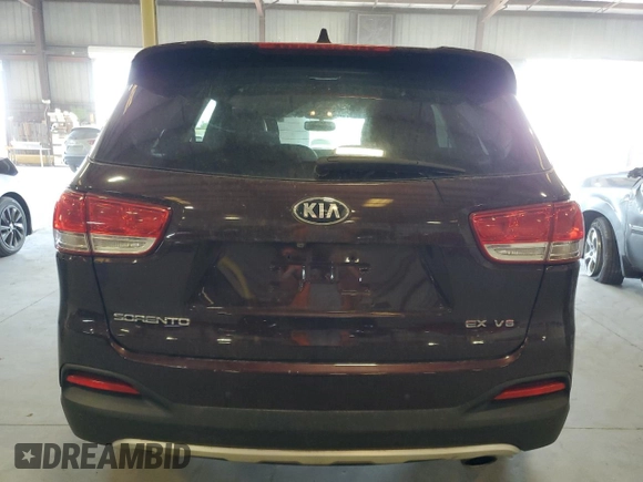 2016 Kia Sorento EX with VIN 5XYPHDA51GG014728, listed as a Copart auction lot 58177975 with 192,140 mi miles and Clean title. Bid and sale history available at DreamBid. Image 6.