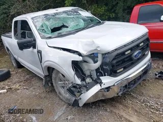 2021 Ford F-150 XL z VIN 1FTEX1C8XMKE25731, wystawiony jako IAAI lot #42785715 z przebiegiem 79 511 mil mil oraz . Historia ofert i sprzedaży dostępna na DreamBid. Obrazek 1.