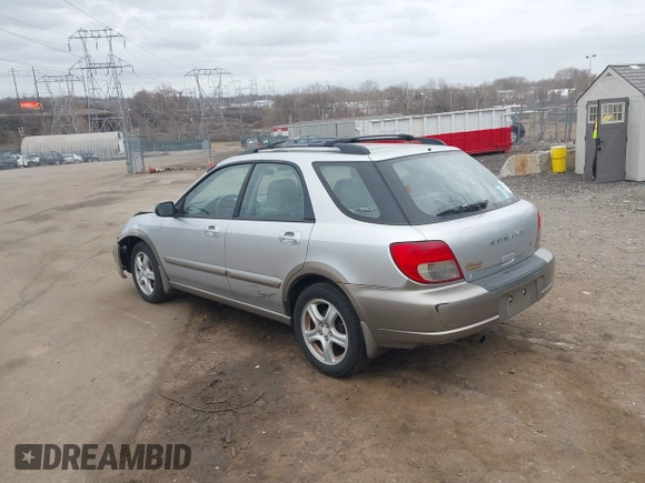 2002 Subaru Impreza Outback Special Sports with VIN JF1GG68592H822092, listed as a IAAI auction lot 41730213 with 204,229 mi miles and . Bid and sale history available at DreamBid. Image 3.