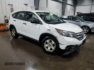 2012 Honda CR-V LX with VIN 5J6RM4H3XCL056431, listed as a Copart auction lot 44613385 with 158,099 mi miles and Salvage title. Bid and sale history available at DreamBid. Image 4.