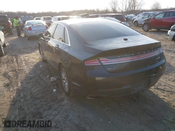 2015 Lincoln MKZ z VIN 3LN6L2J96FR619104, wystawiony jako IAAI lot #41794707 z przebiegiem 140 899 mil mil oraz . Historia ofert i sprzedaży dostępna na DreamBid. Obrazek 3.