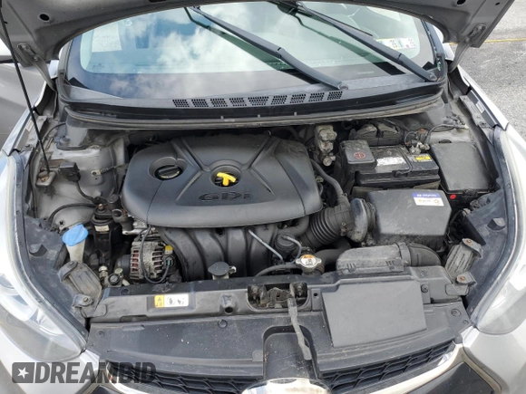 2014 Hyundai Elantra z VIN KMHDH6AH5EU023898, wystawiony jako Copart lot #57201485 z przebiegiem 115 101 mil mil oraz Szkoda całkowita • Salvage title. Historia ofert i sprzedaży dostępna na DreamBid. Obrazek 11.