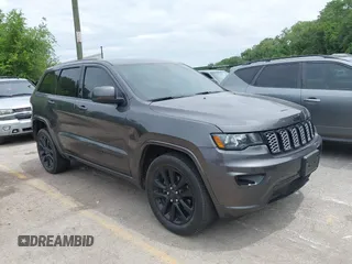 2018 Jeep Grand Cherokee Laredo E with VIN 1C4RJFAG0JC458849, listed as a IAAI auction lot 42528976 with 136,475 mi miles and . Bid and sale history available at DreamBid. Image 1.