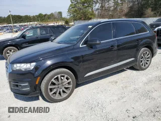 2017 Audi Q7 Premium Plus with VIN WA1LAAF77HD048386, listed as a Copart auction lot 46852985 with 140,217 mi miles and Clean Title. Bid and sale history available at carsss.com. Image 1.