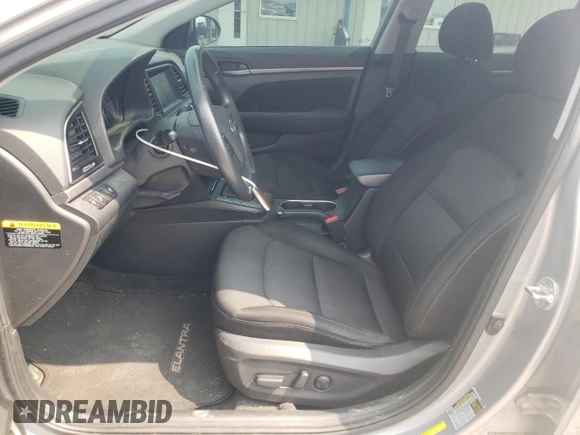 2017 Hyundai Elantra SE with VIN 5NPD84LF6HH156768, listed as a Copart auction lot 59484145 with 152,734 mi miles and Salvage title. Bid and sale history available at DreamBid. Image 7.