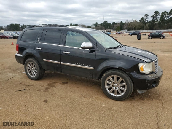 2007 Chrysler Aspen Limited with VIN 1A8HX58P17F531821, listed as a Copart auction lot 43592435 with 161,028 mi miles and Salvage Title. Bid and sale history available at carsss.com. Image 4.