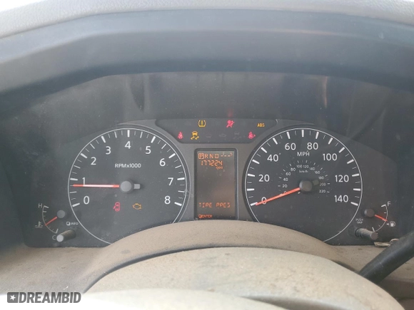 2014 Nissan NV Cargo SV with VIN 1N6BF0KM9EN105375, listed as a Copart auction lot 76562024 with 177,224 mi miles and Salvage Title. Bid and sale history available at carsss.com. Image 9.