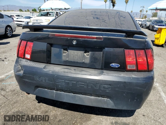 2001 Ford Mustang Standard with VIN 1FAFP40481F174144, listed as a Copart auction lot 64373485 with 122,481 mi miles and Clean title. Bid and sale history available at DreamBid. Image 6.