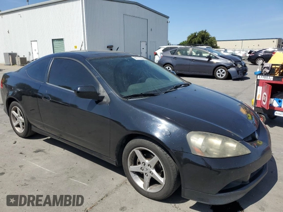 2005 Acura RSX with VIN JH4DC548X5S013340, listed as a Copart auction lot 61772525 with 271,035 mi miles and Salvage title. Bid and sale history available at DreamBid. Image 4.